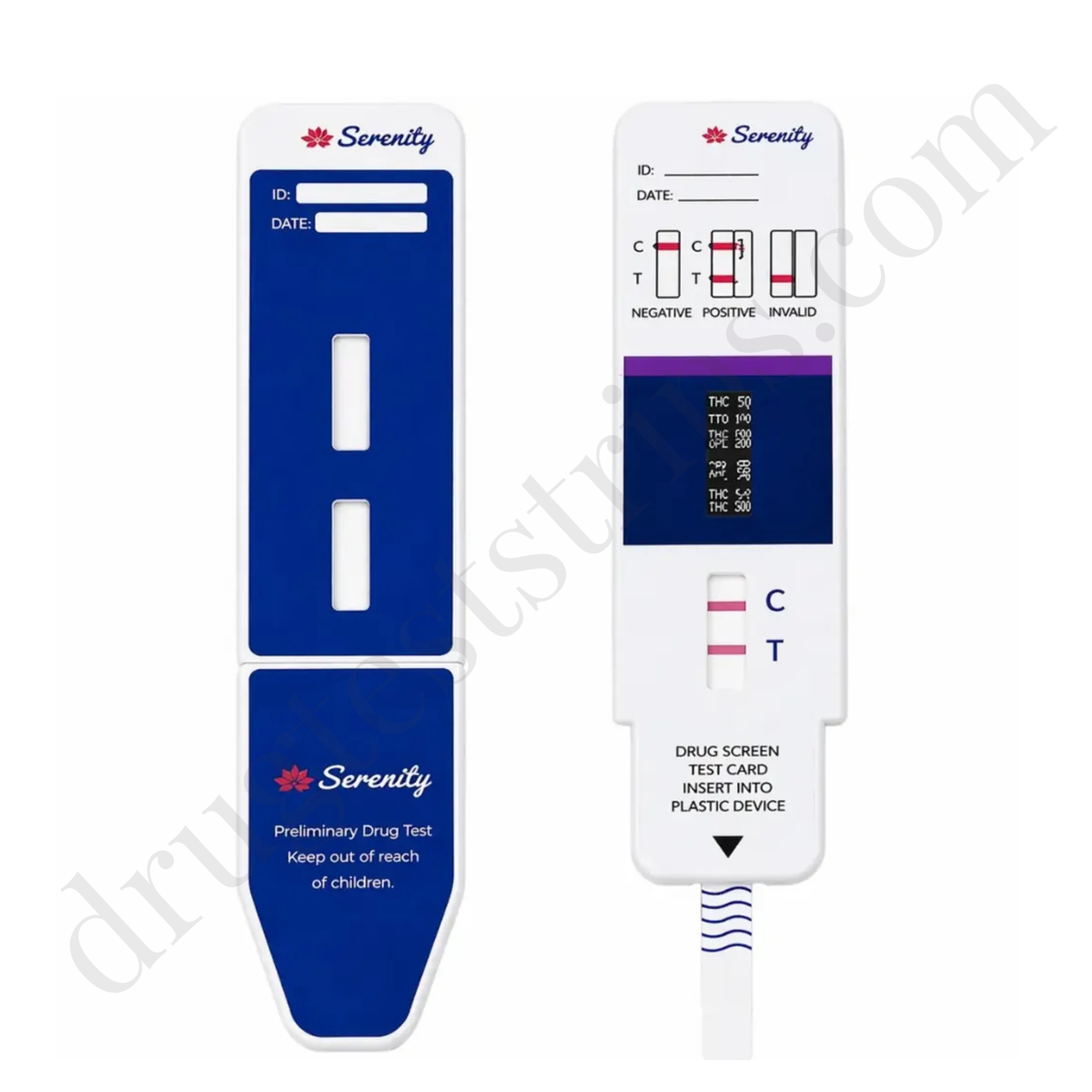 K4 Drug Test (Synthetic Cannabinoids) |  Serenity SMD-K4-114 25/Box