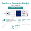 K4 Drug Test (Synthetic Cannabinoids) |  Serenity SMD-K4-114 25/Box
