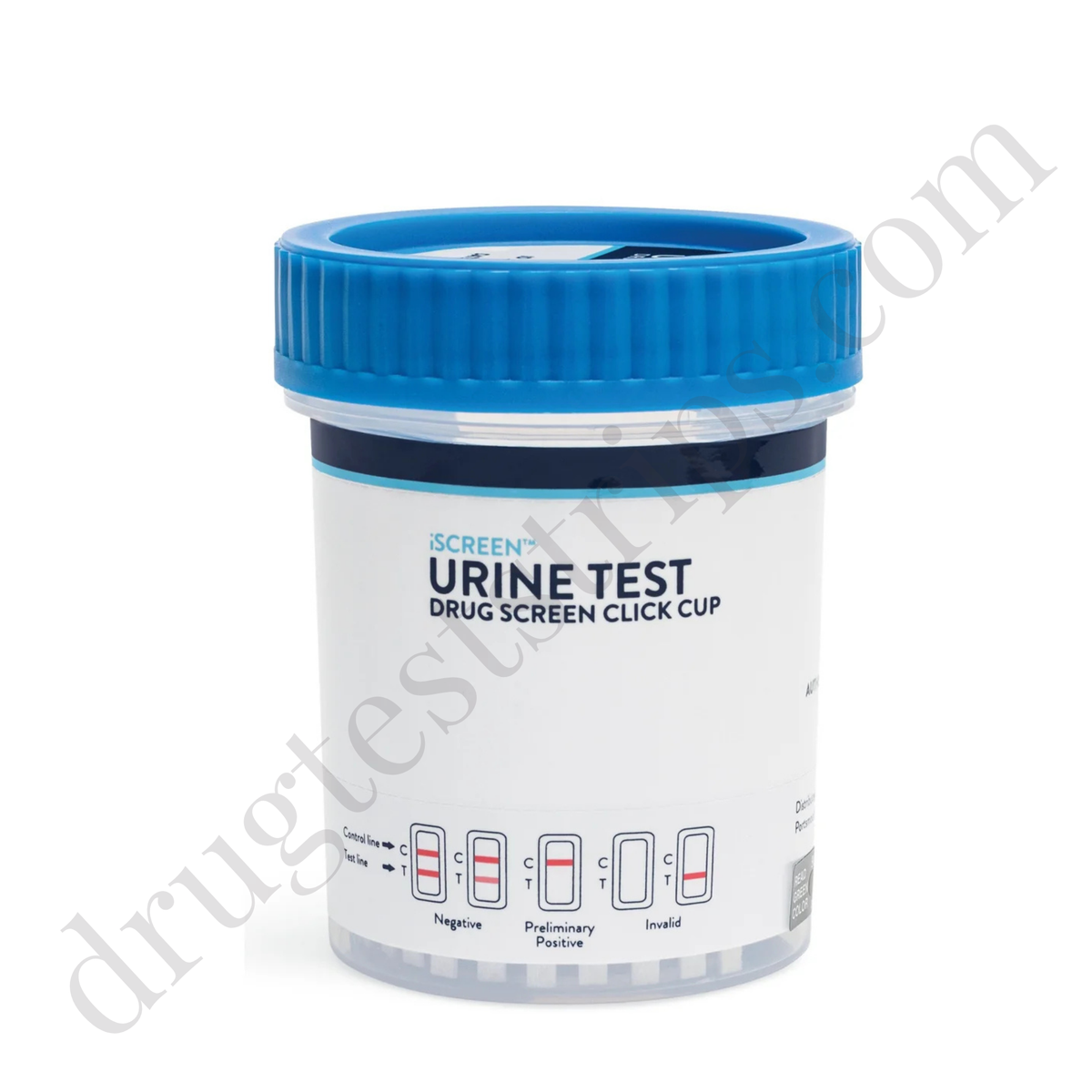 iScreen™ Click Cup 11 Panel Drug Screen | Abbott  | Amphetamine, Barbiturates, Buprenorphine, Benzodiazepines, Cocaine, MDMA, Methamphetamine, Morphine / Opiates, Methadone, Oxycodone, Phencyclidine | ABTDOAW111701A  25/Box