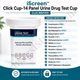 iScreen™ Click Cup-14 Panel Urine Drug Test Cup – CLIA Waived  |  Abbott  | AMP, BAR, BENZ, BUP, COC, mAMP, MDMA, MTD, OPI, OXY, PCP, TCA, THC, EDDP |  ABTDOAW114701A  25/Box