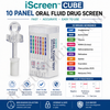iScreen™ Cube 10 Panel Oral Fluid Drug Screen |  Abbott | Amphetamine (AMP) Barbiturates (BAR) Cocaine (COC) MDMA (Ecstasy) Methamphetamine (MET) Methadone (MTD) Opiates (OPI) Oxycodone (OXY) Phencyclidine (PCP) Marijuana (THC) | ABTOFCUBE1001A  25/Box