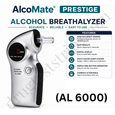 AlcoMate Prestige ALU-6000 AlcoMate Alcohol Breathalyzer