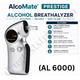 AlcoMate Prestige ALU-6000 AlcoMate Alcohol Breathalyzer