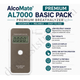 AlcoMate Premium (AL7000) Alcohol Breathalyzer. Full Pack.