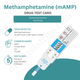 Methamphetamine (mAMP) Drug Test Card 1000 ng/mL  |  Abbott  DMA-114  25/Box