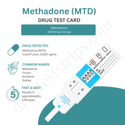 Methadone (MTD) Drug Test Card 300 ng/mL |  Abbott  DMT-114  25/Box