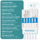 10-Panel Urine Drug Test Card for Cocaine, Amphetamine, Methamphetamine, Marijuana, Methadone, Opiates, Phencyclidine, Barbiturates, Benzodiazepines, and Tricyclic Antidepressants   |  Abbott  DOA-1104   25/Box