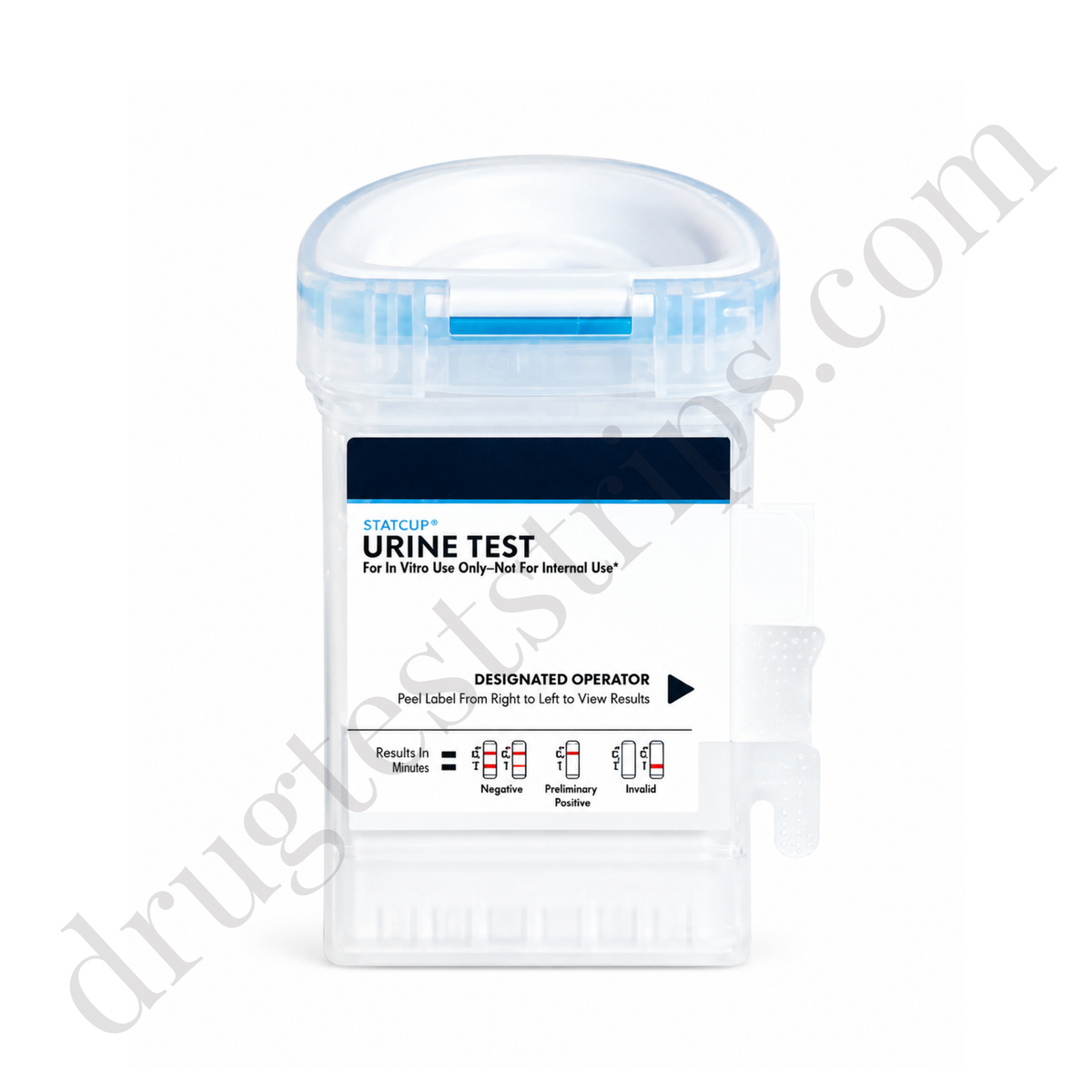 EZII 12 Panel Cup Drug Test 12 Panel Drug Test Cup for mAMP/MDMA/THC/BZO/MTD/BAR/AMP/MOPI/OXY/PPX/COC/BUP |  Abbott DOA-1127-041-19 25/Box