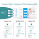 3 Panel Drug Test Card for COC/THC/OPI  |  Abbott  DOA-134  25/Box