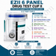 EZII 6 Panel Drug Test Cup for COC/MAMP/THC/MDMA/OPI/OXY | Abbott | DOA-167-321-19  25/Box