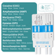 8-Drug Test Card for COC/AMP/mAMP/THC/OPI/PCP/BAR/BZO  |  Abbott  DOA-184  25/Box