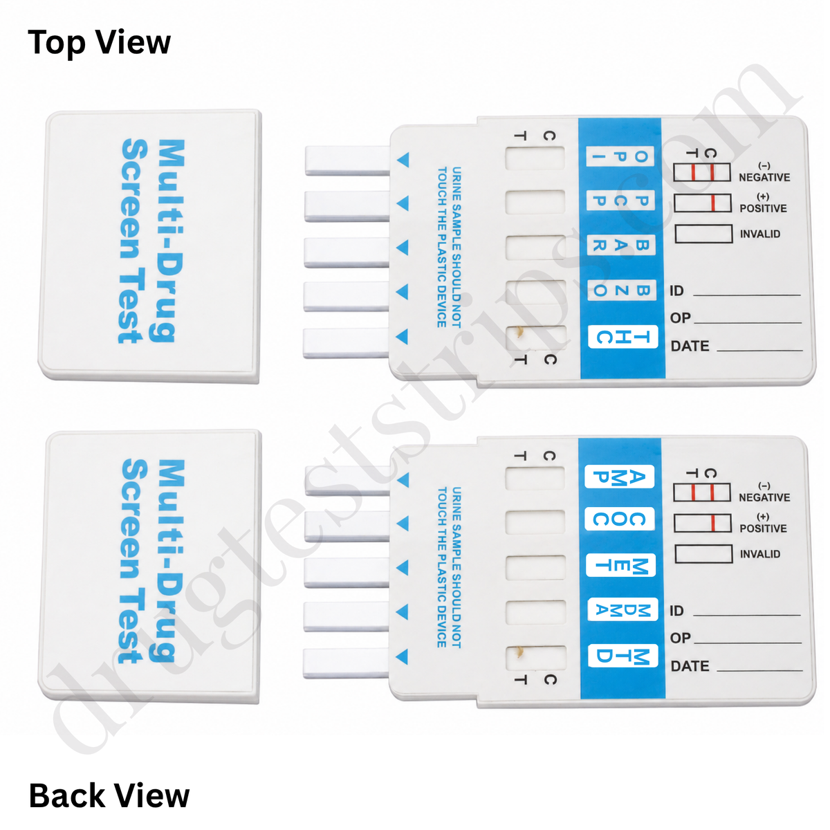 iScreen™ 10 Panel Urine Test Drug Screen Dip Card | Abbott | Amphetamine (AMP)Barbiturates (BAR)Benzodiazepines (BZO)Cocaine (COC)Methamphetamine (MET)MDMA (Ecstasy)Methadone (MTD)Opiates (OPI)Phencyclidine (PCP)Marijuana (THC) | DOA-3104   25/Box
