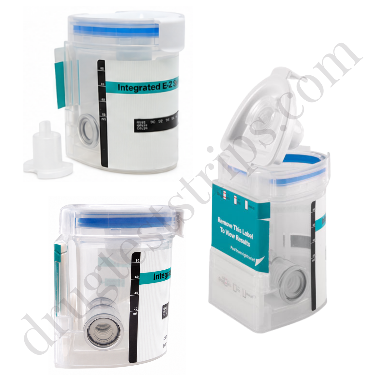 EZII 5 Panel Drug Test Cup for COC/mAMP/THC/OPI/PCP with SVT |  Abbott  DOA-3257-19  25/Box