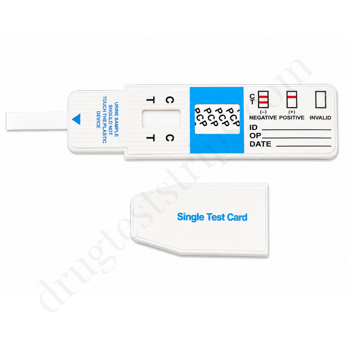 Phencyclidine (PCP) Drug Test Card 25 ng/mL  |  Abbott  DPC-114  25/Box