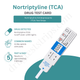 Tricyclic Antidepressants (TCA) Drug Test Card  1,000 ng/mL |  Abbott  DTC-114  25/Box