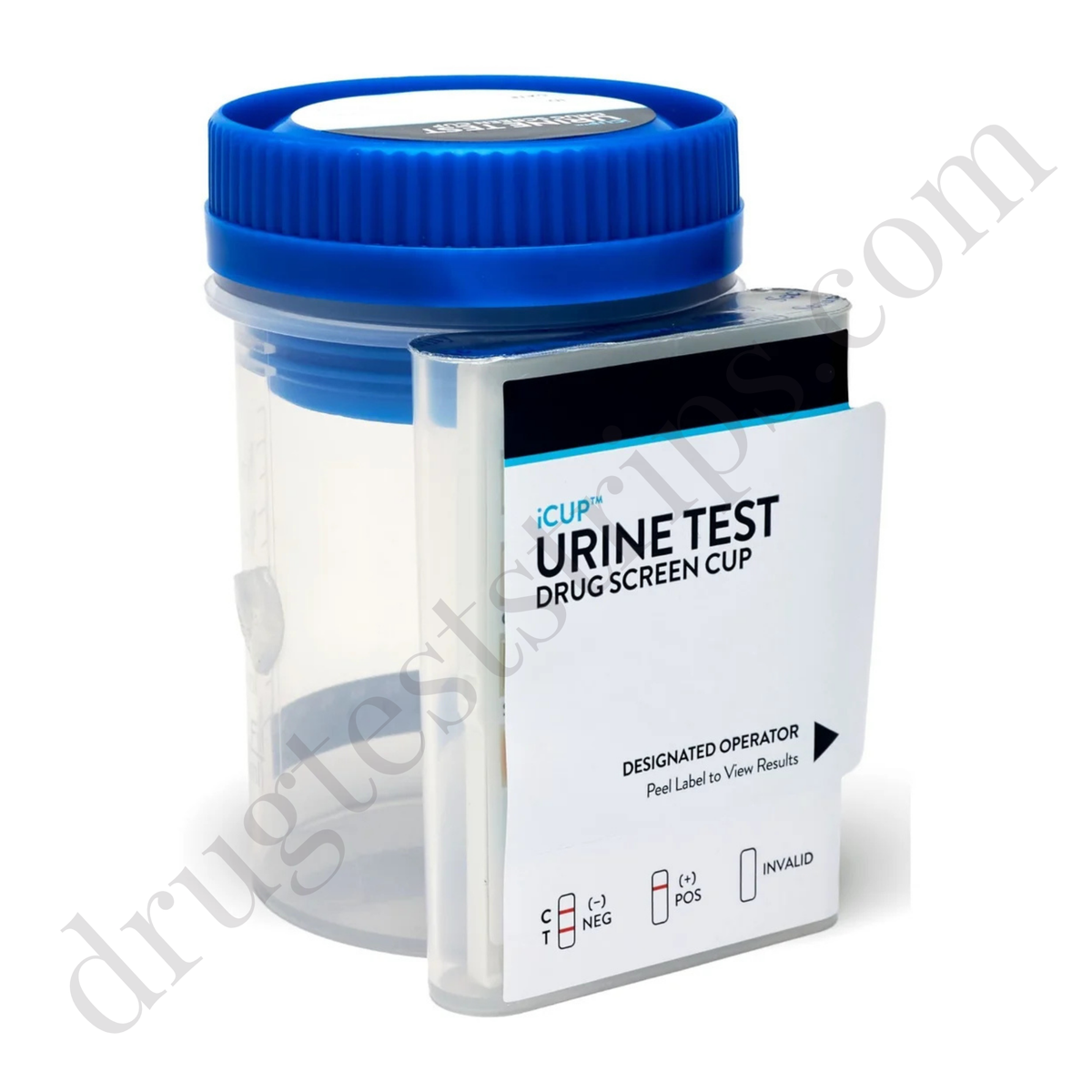 iCup™ 5 Panel Drug Screen with Adulterant Test |  Abbott | Amphetamine (AMP) Cocaaine (COC) Methamphetamine (MET) Opiates (OPI) Phencyclidine (PCP) | I-DUA-157-841 25/Box
