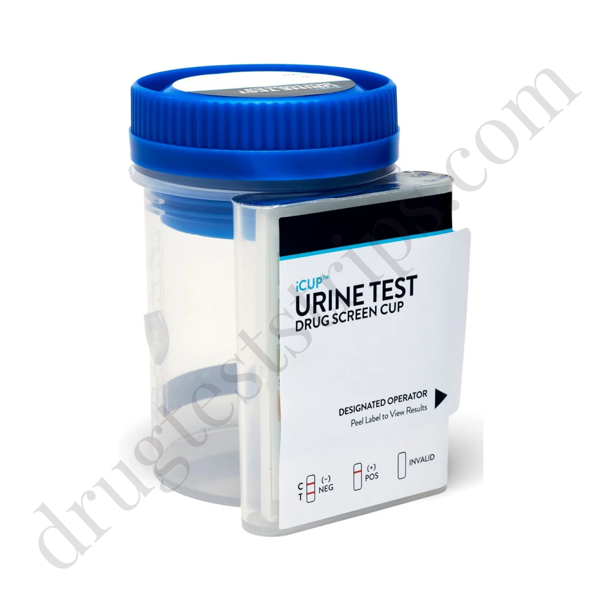iCup™ 10 Panel + SVT  Urine Drug Screen Cup | Abbott | Amphetamine (AMP) Barbiturates (BAR) Benzodiazepines (BZO) Cocaine (COC) Methamphetamine (MET) Methadone (MTD) Opiates (OPI) Oxycodone (OXY) Propoxyphene (PPX) Marijuana (THC) | I-DUE-1107-141 25/Box
