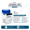 iCup™ 10 Panel + SVT  Urine Drug Screen Cup | Abbott | Amphetamine (AMP) Barbiturates (BAR) Benzodiazepines (BZO) Cocaine (COC) Methamphetamine (MET) Methadone (MTD) Opiates (OPI) Oxycodone (OXY) Propoxyphene (PPX) Marijuana (THC) | I-DUE-1107-141 25/Box