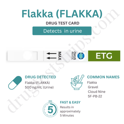Flakka (α-PVP) Test Strips 500 ng/mL |  Serenity  SM-DOA-FLAKSCN  25/Box