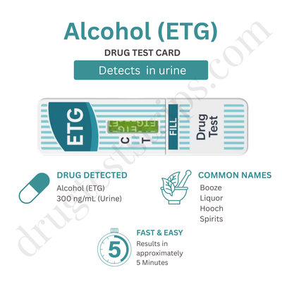 ETG Cartridge – Ethyl Glucuronide (300 ng/mL) |  Serenity SMD-ETG-105 25/Box