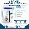EZII 5 Panel Drug Test Cup for COC/AMP/mAMP/THC/OPI  |  Abbott  DOA-1257-19   25/Box