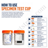 Urine Specimen Collection Cup | Tanner | Scientific  CUP-101   100 cups/bag