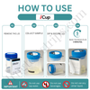 iCup™ 12 Panel + SVT Urine Test Drug Screen Cup |  Abbott | Amphetamine, Barbiturates, Benzodiazepines, Cocaine, Methamphetamine, Methadone, Opiates, Oxycodone, Phencyclidine, Propoxyphene, Tricyclic Antidepressants, Marijuana | I-DUE-1127-022 25/Box